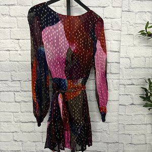 Oliphant Smocked Neck Mini in Art Navy